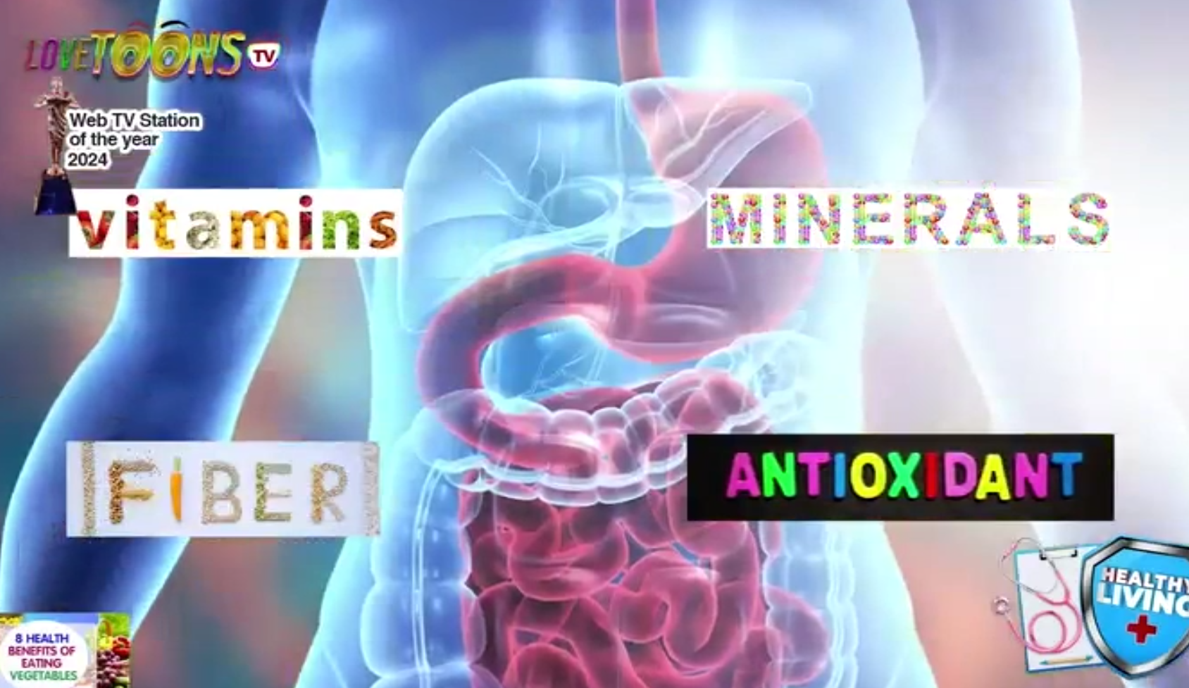 8 Benefits of eating vegetables - Health Tips | Lovetoons TV
